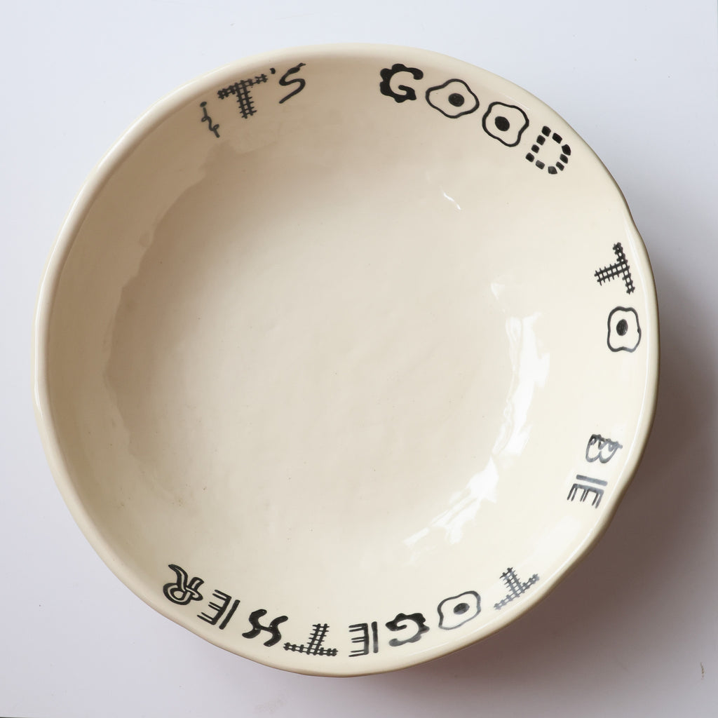 Together serving bowl