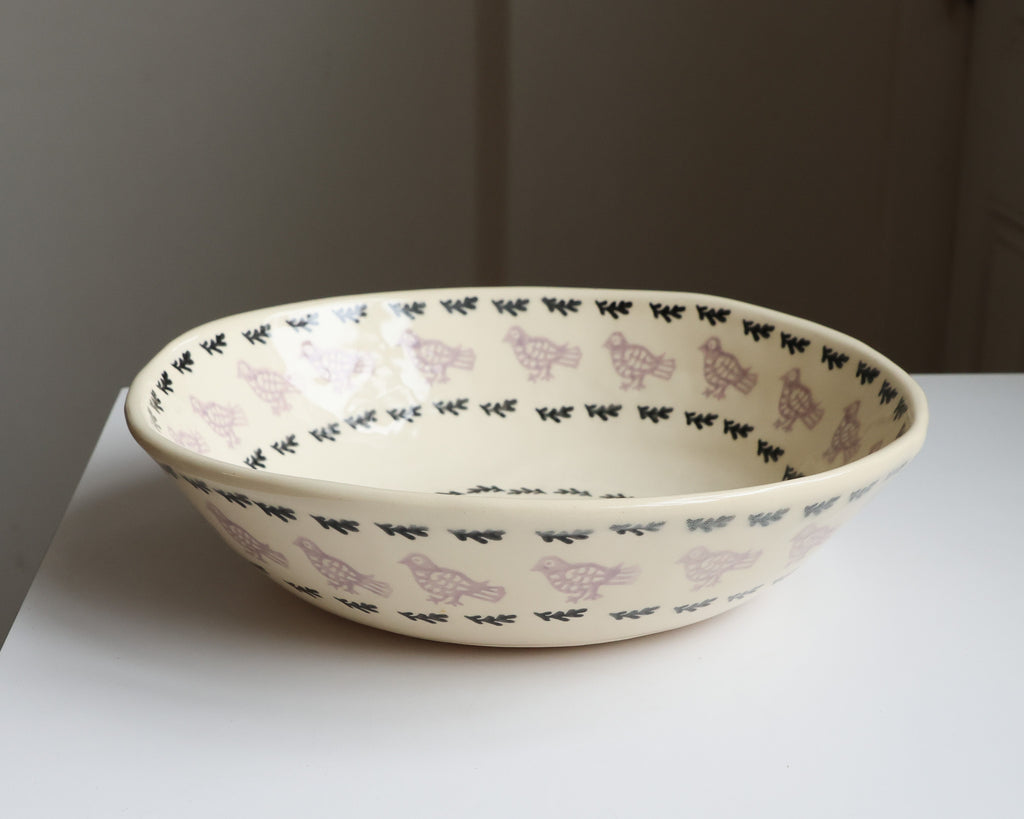 Pigeon serving bowl