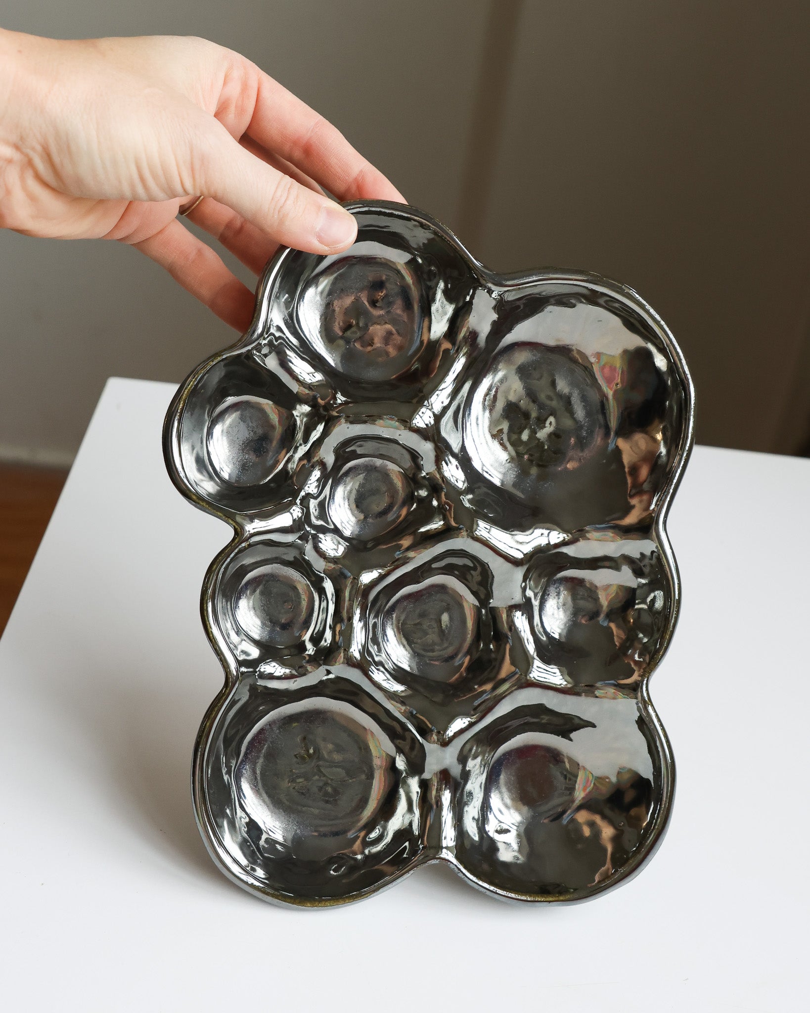Mirror trinket tray – Helen Levi Ceramics