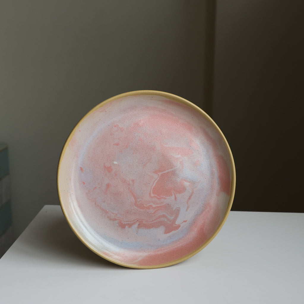 Painterly lunch plates