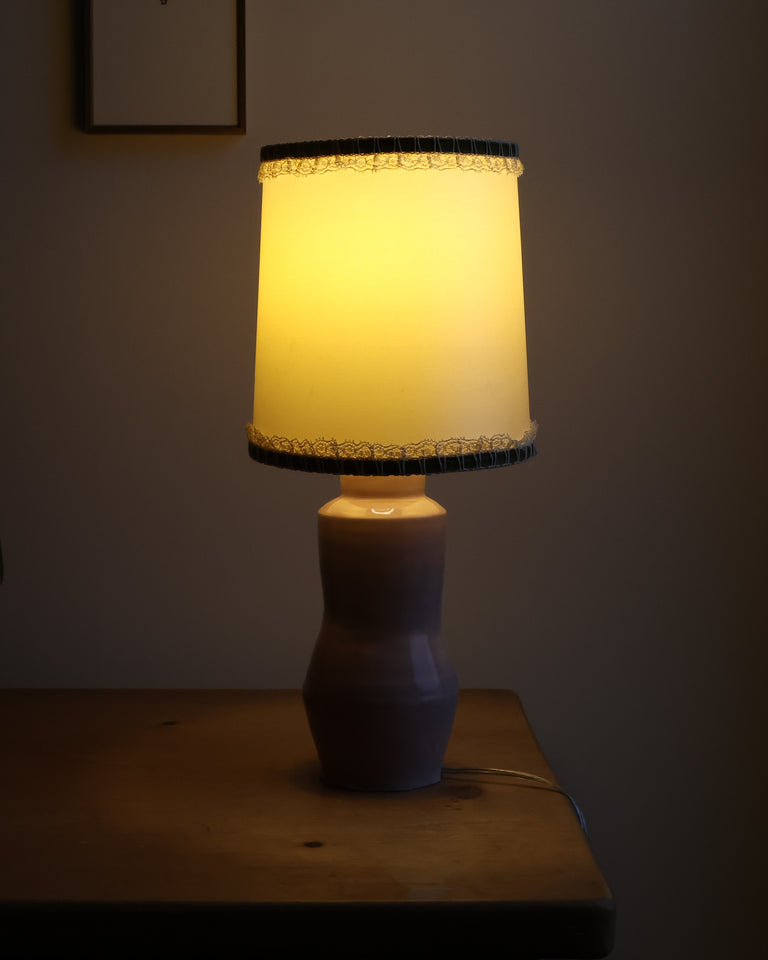 Lamp: soft lilac