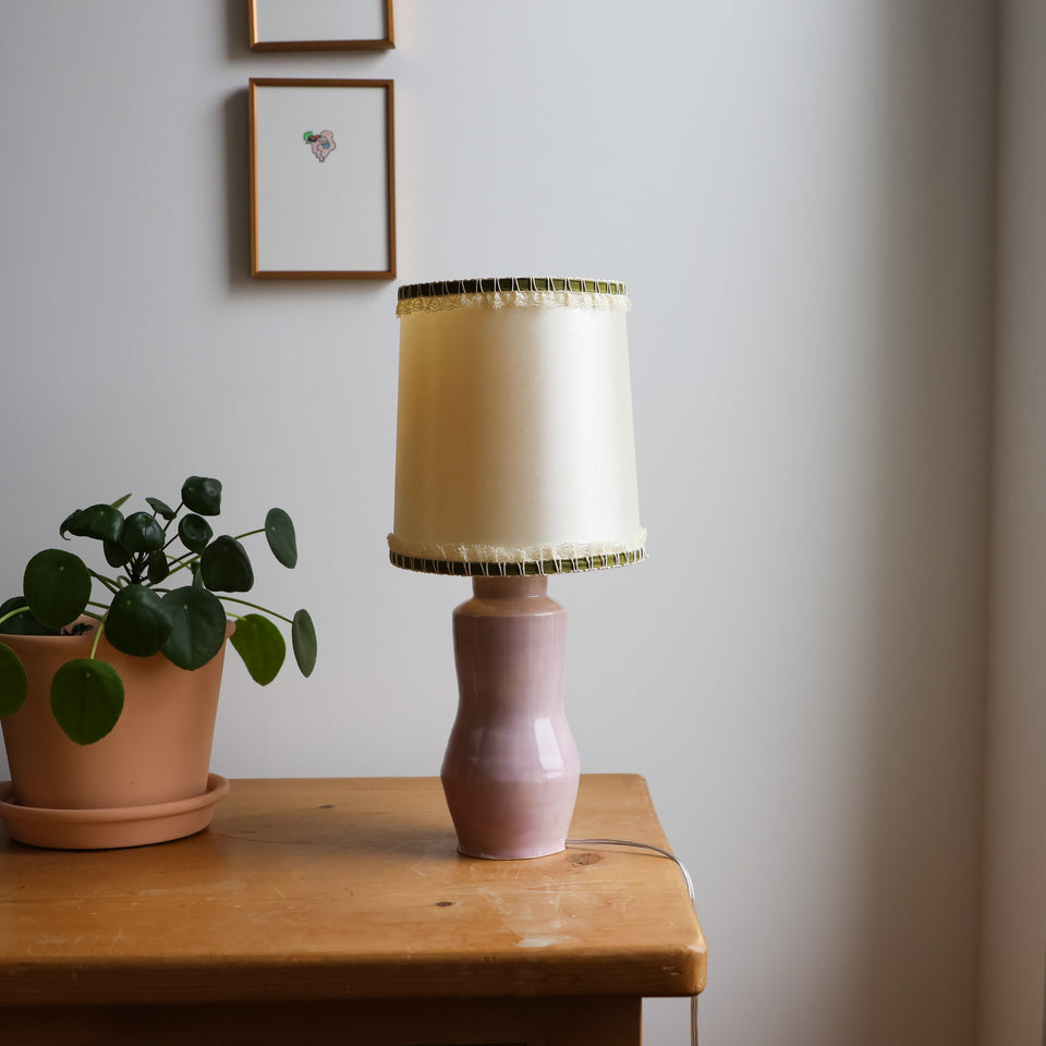 Lamp: soft lilac
