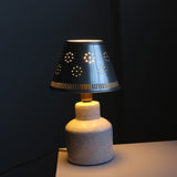 Set of 2 lamps: tin shade