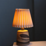 Set of 2 lamps: marbled