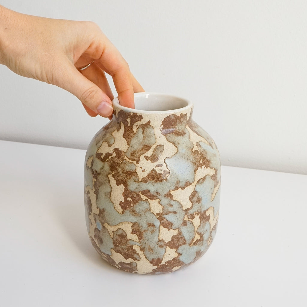 Salt Marsh vase & soap dispenser – Helen Levi Ceramics