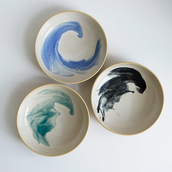 Helen Levi Shallow bowls - Lake