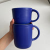 *Imperfect* Cobalt mugs