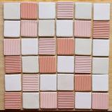 Pink Corduroy tiles - EAST COAST inventory