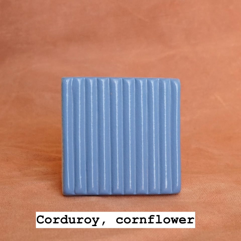 Blue Corduroy tiles - WEST COAST inventory