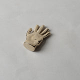 Gilded hand sculpture